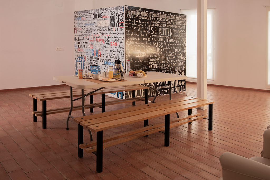Salón espacioso